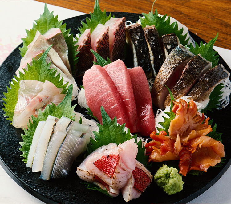 刺身盛り合わせ