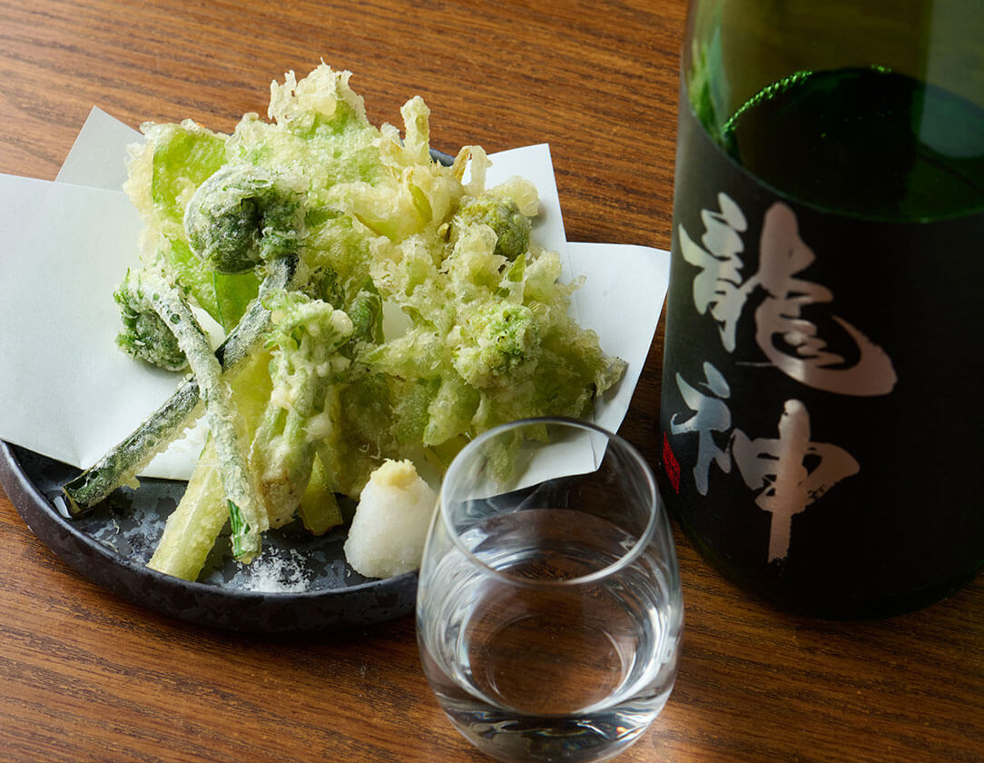 山菜の天婦羅